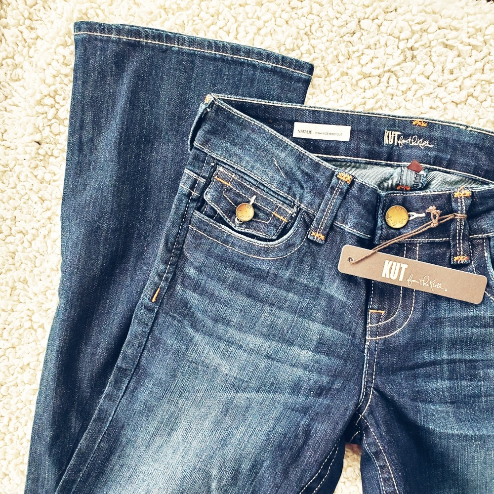 Kut from the Kloth Natalie High Rise Bootcut Jeans